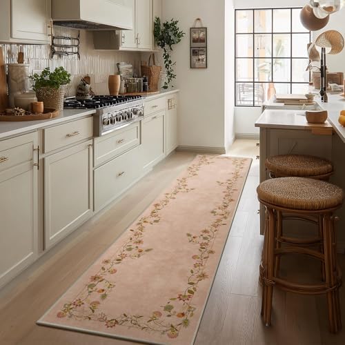 Washable Kitchen Rugs Runners for Hallways: 2x10 Long Runner Rug Non Slip by palohom
