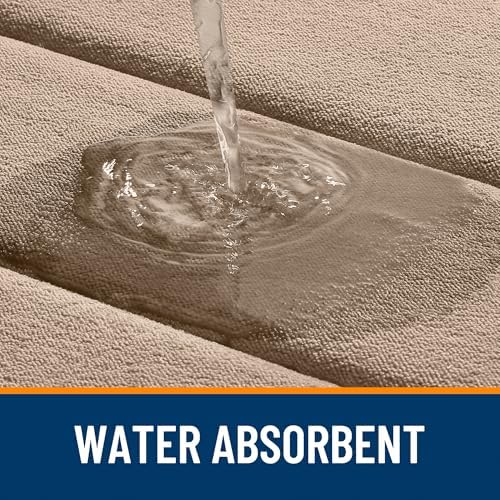 OLANLY Memory Foam Bath Mat 30x20, Super Soft and Absorbent Bathroom Rugs - Image 4