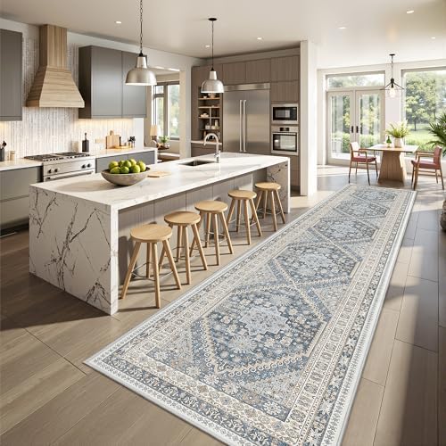 Hallway Runner Rug 2x12 Extra Long Washable Runner - Image 3