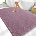 OLANLY Large Bathroom Rugs 70x46, Extra Soft Absorbent Chenille Bath Rugs by OLANLY