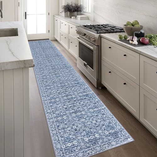 SIILOOM 2.6x16 Washable Runner Rug, Non Slip Area Rug - Image 4
