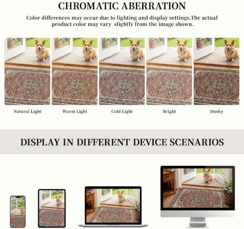 2x6 Washable Hallway Runner Rug - Image 6
