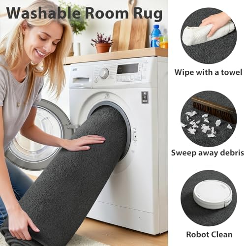 Chicrug 4x6 Minimalist Washable Soft Area Rugs - Image 7