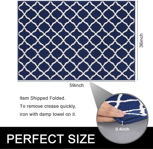 SHACOS Large Door Mat 3'x5' Indoor Washable Front Door Mats - Image 2