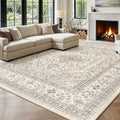 Puino 11x11 Square Washable Area Rug by Puino