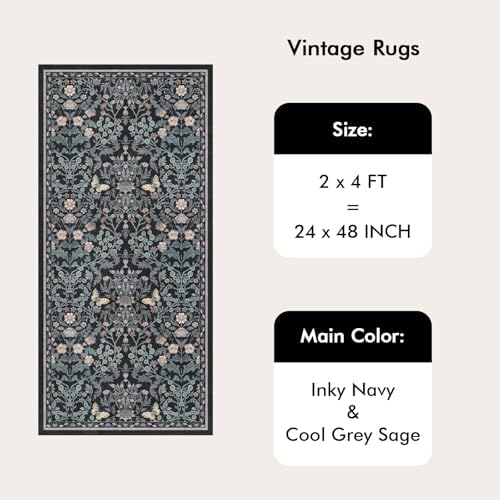 Puino 2x4 Washable Area Rug - Image 2