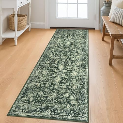 KILOCOCO Hallway Runner 2x6 Washable Runner Non-Slip Kitchen Rug by Kilococo