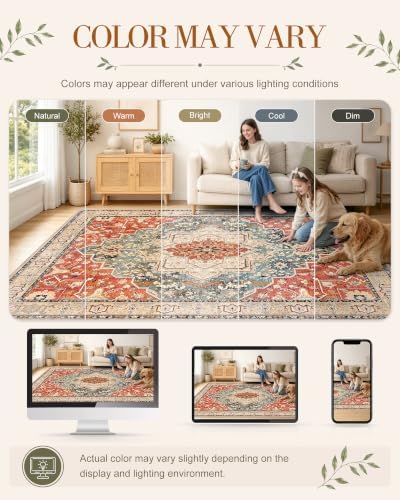 OLANLY 2x8 Washable Runner Rug, Soft Non Slip Carpet - Image 2