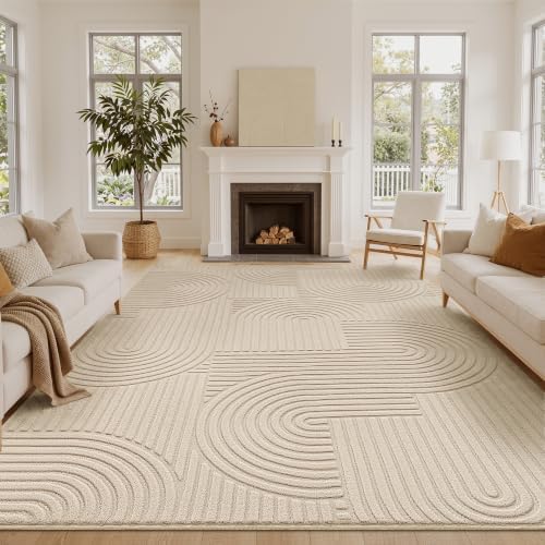 Soalmost 8x10 Washable Area Rug by Soalmost