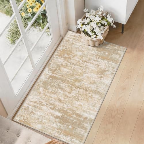 Entryway Runner Rug 2x4ft, Non Slip Carpet Runner by TTelephant