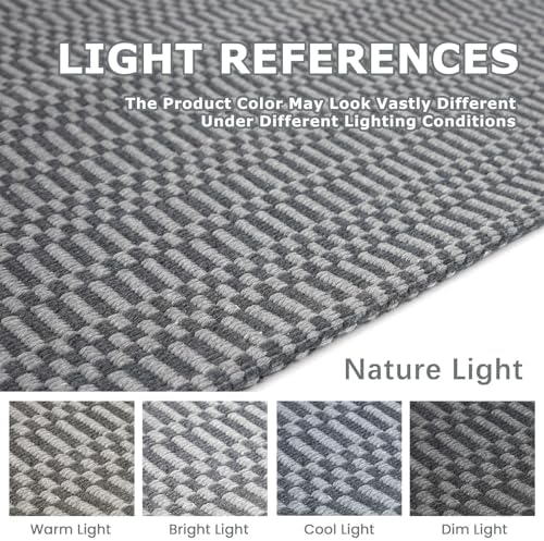 KOZYFLY 3x12 Runner Rug, Washable Non Slip Long Kitchen Hallway Rug - Image 3