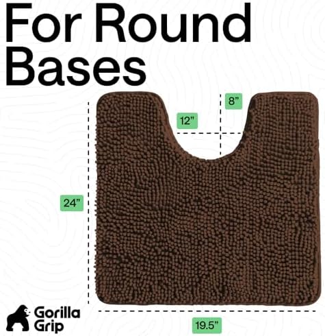 GORILLA GRIP Chenille Bath Rug Mat - Image 2