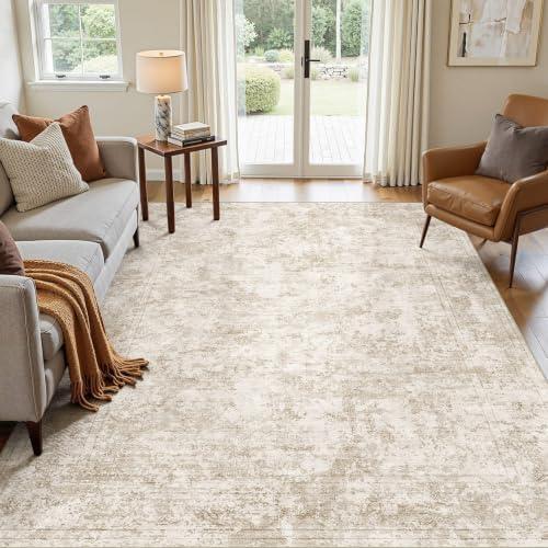 cotiled 6x9 Area Rug for Living Room, Abstract Washable Carpet - Image 4