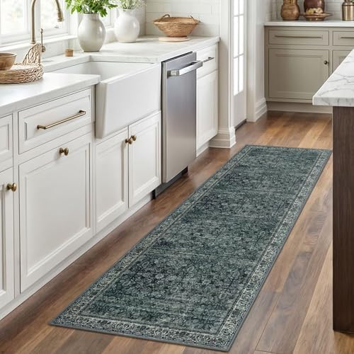 SIILOOM 2x6 Washable Runner Rug, Non Slip Soft Area Rug - Image 3