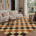 PureCozy Soft Shag Rug 5x7 for Living Room High Pile Non-Slip Fluffy Carpet by PureCozy