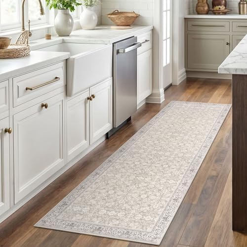 SIILOOM 2x6 Washable Runner Rug, Non Slip Soft Area Rug - Image 3