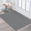 KOZYFLY 2x3 Washable Indoor Door Mat, Non Slip Woven Entryway Rug by KOZYFLY