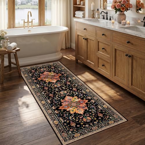 RELEANY Washable Area Rug, Runner 2'6"x5' by RELEANY