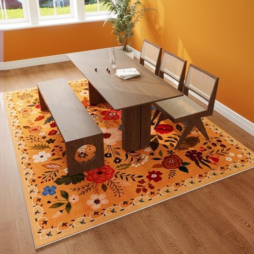 Rugcomf Area Rug 6x9 Washable - Image 6