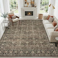9x12 Washable Rug for Living Room by TerradWafs
