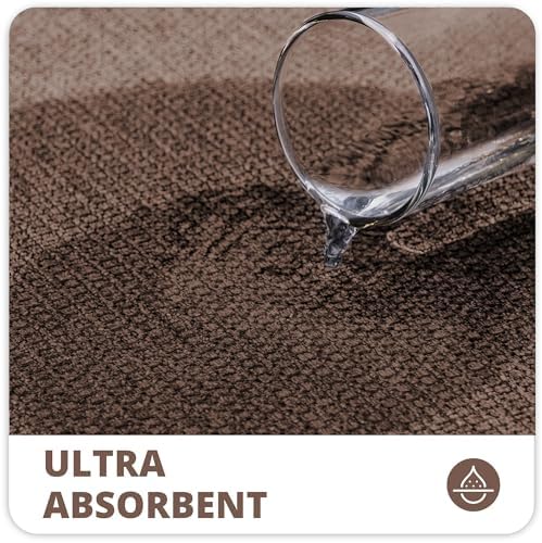 Bath Mat, Ultra Thin Bathroom Rugs, Rubber Bath Mats - Image 4