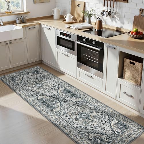 Joydeco Washable 2x6 Hallway Runner Vintage - Image 2