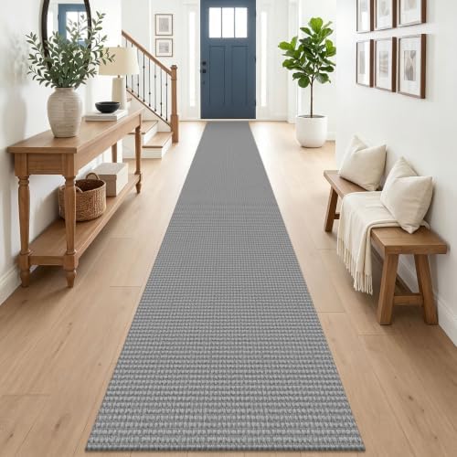 EARTHALL Woven Runner Rug 2x18 Ft Washable Runners by EARTHALL