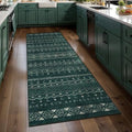SERISSA 2x5 Washable Non-Slip Boho Runner Rug by SERISSAHomeDecorCollection