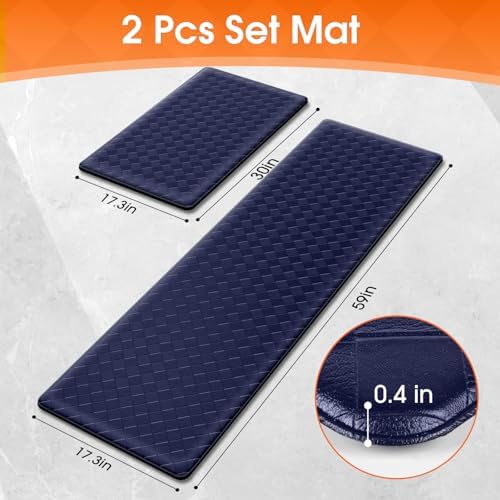 TranquilRelax 2-Piece Kitchen Mats, Cushioned Non-Slip Floor Mats - Image 2