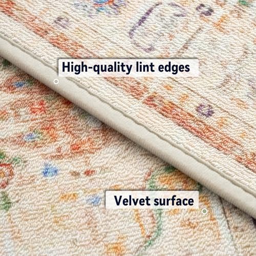 AREDO Runner Rug with Non Slip Rubber Backing 2' * 6', Washable Soft Floor - Image 3