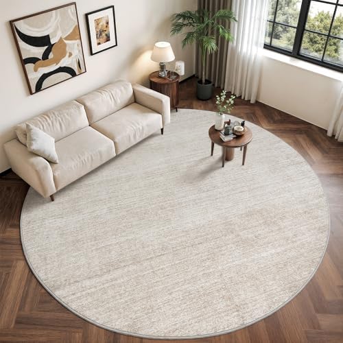 Valenrug Round Rugs 8ft, Circle Washable Area Rugs - Image 4