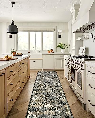 Lahome Moroccan Washable Runner Rug Non Slip, 2x10 Runner Rugs - Image 4