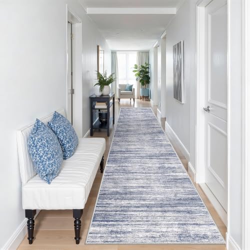2x12 Runner Rug Non Slip, Washable Hallway Runner Rug by Restydon