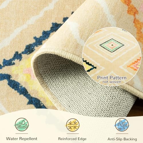 BESTSWEETIE 6'x9' Washable Area Rug - Image 3