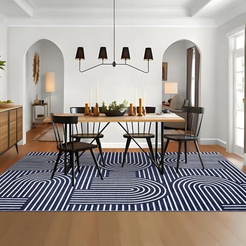 ROYHOME Modern Washable Rug 9x12 Area Rugs - Image 4