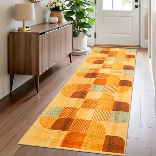Washable Hallway Runner Rug, Non Slip Kitchen Rugs by Ailyei