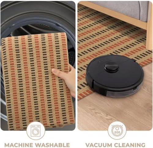 KOZYFLY 2x8 Washable Non Slip Kitchen Runner Rug - Image 7