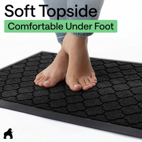GORILLA GRIP WeatherMAX Door Mat, Indoor Outdoor - Image 7