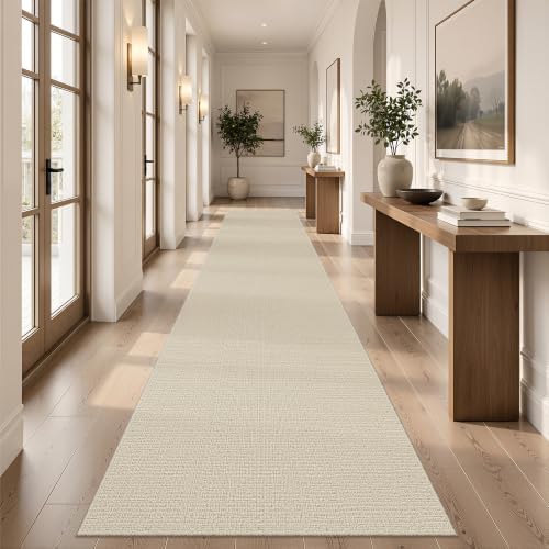 Valenrug 2x10 Runner Rug Non Slip, High-Low Pile Hallway Runners by Valenrug