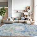 Amada Washable 9'x12' Abstract Area Rug by AMADAHOMEFURNISHING