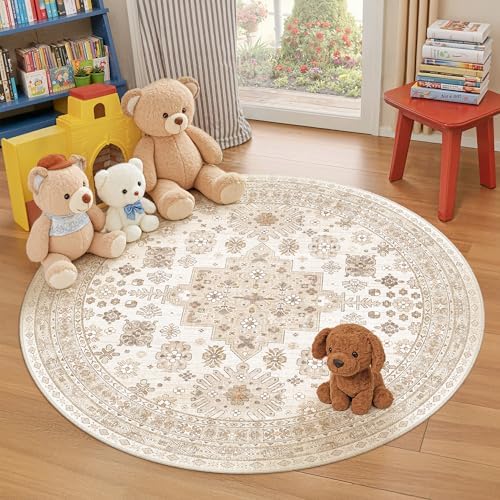 zesthome Round Rug 6ft, Circle Rug by Zesthome