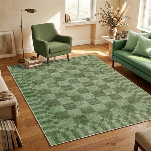GarveeHome Checkered Rug 3x5 Area Rugs - Image 4