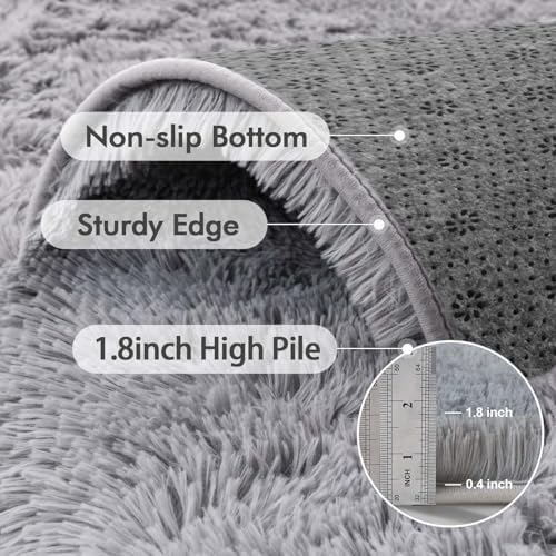 9x12 Ft Extra Large Shag Rugs for Living Room, Ultra Soft Fluffy Furry Area - Image 5