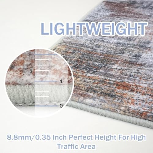 IOHOUZE Abstract Area Rug 3x4 Ft Washable Rugs - Image 6