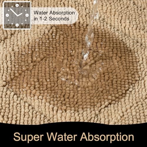 AROGAN Washable Chenille Hallway Runner Rug Non Slip Mat, 24x60 Inch - Image 3