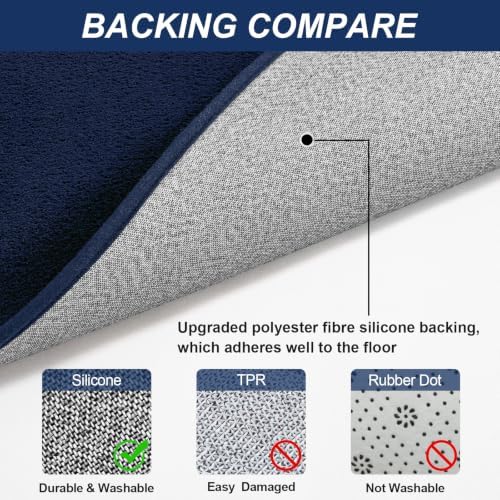 Vasofe 2x4 Hallway Runner Rug, Non Slip Washable Bedroom Runner Rugs - Image 6
