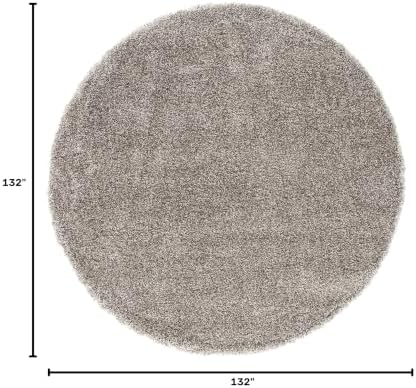 SAFAVIEH Milan Shag Round Rug 11' - Image 2
