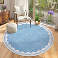 GarveeHome Scalloped Rug by GarveeHome