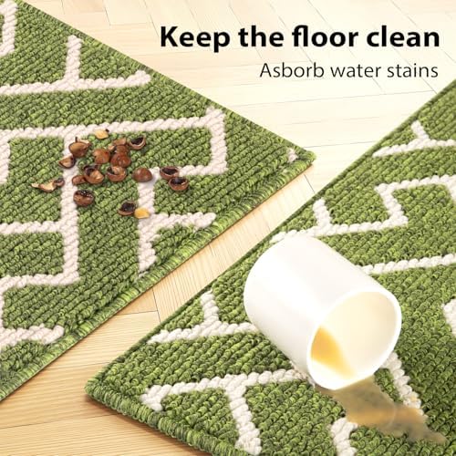 hicorfe Dirt Trapper Indoor Doormat, Non Slip Backing Washable Door Mats - Image 4
