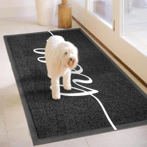 EARTHALL Funny Hello Mats Outside/Inside 48"x32", Front Door Mat Outdoor - Image 6